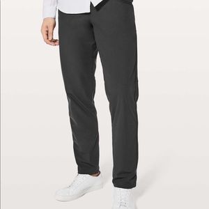 Lululemon Dark Grey Mens ABC Pants, slim fit